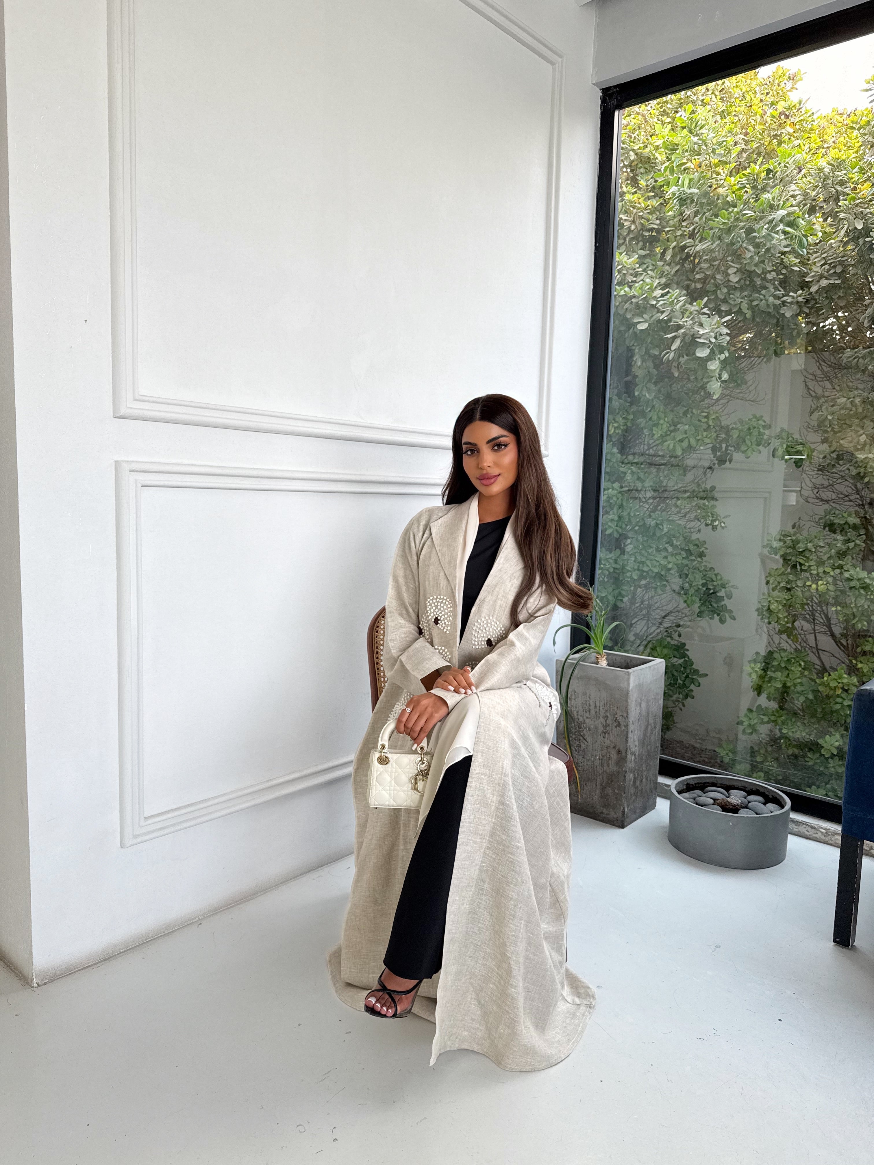EARTHLY BLOOM ABAYA #658