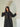LUXURY BLACK ABAYA #548