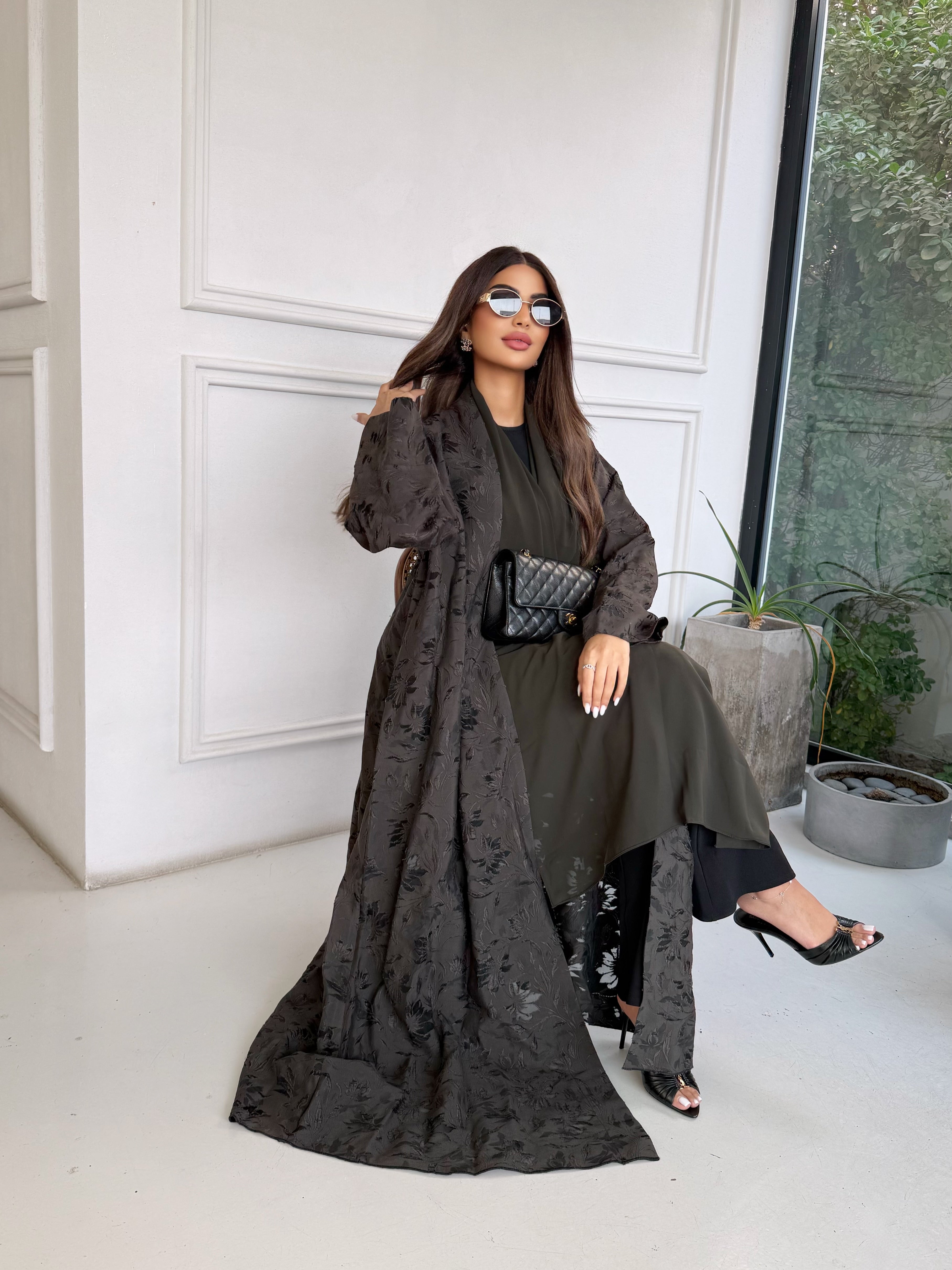 SHADOW MOSS ABAYA #665