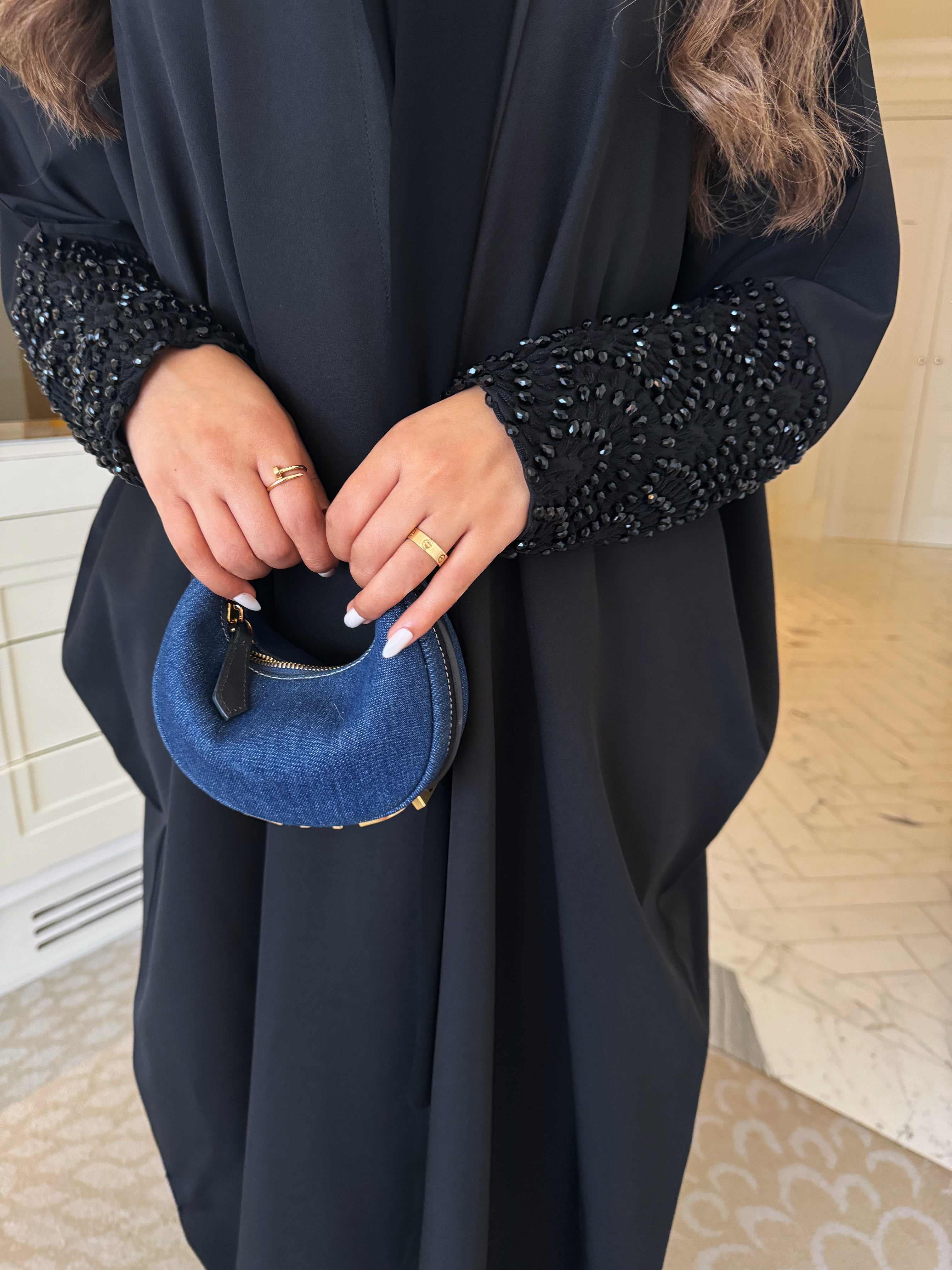 THE KEEP IT SIMPLE BLACK ABAYA #459