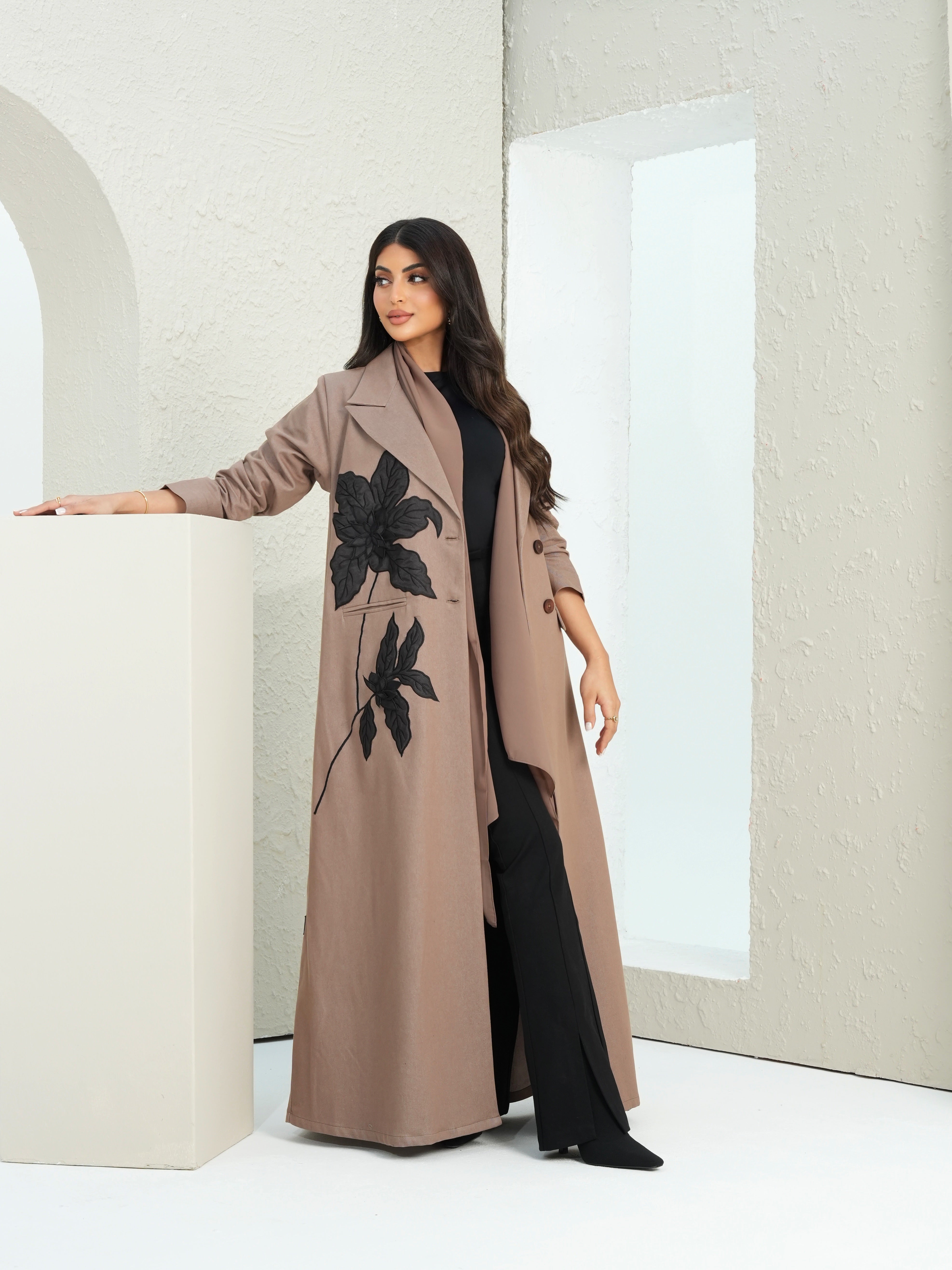 FABULOUS BLAZER ABAYA #526