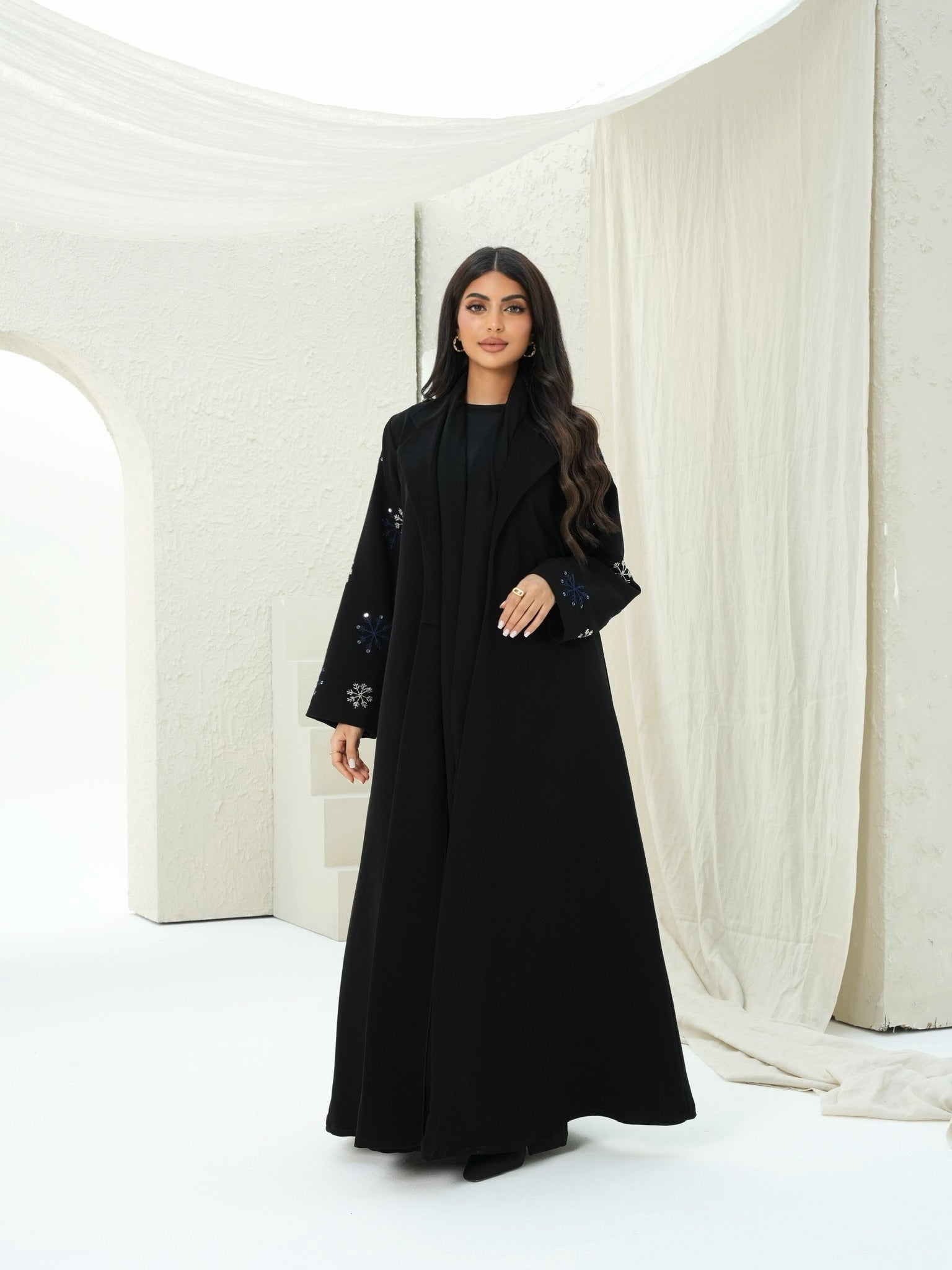 SNOWFLAKE BLAZER ABAYA #522