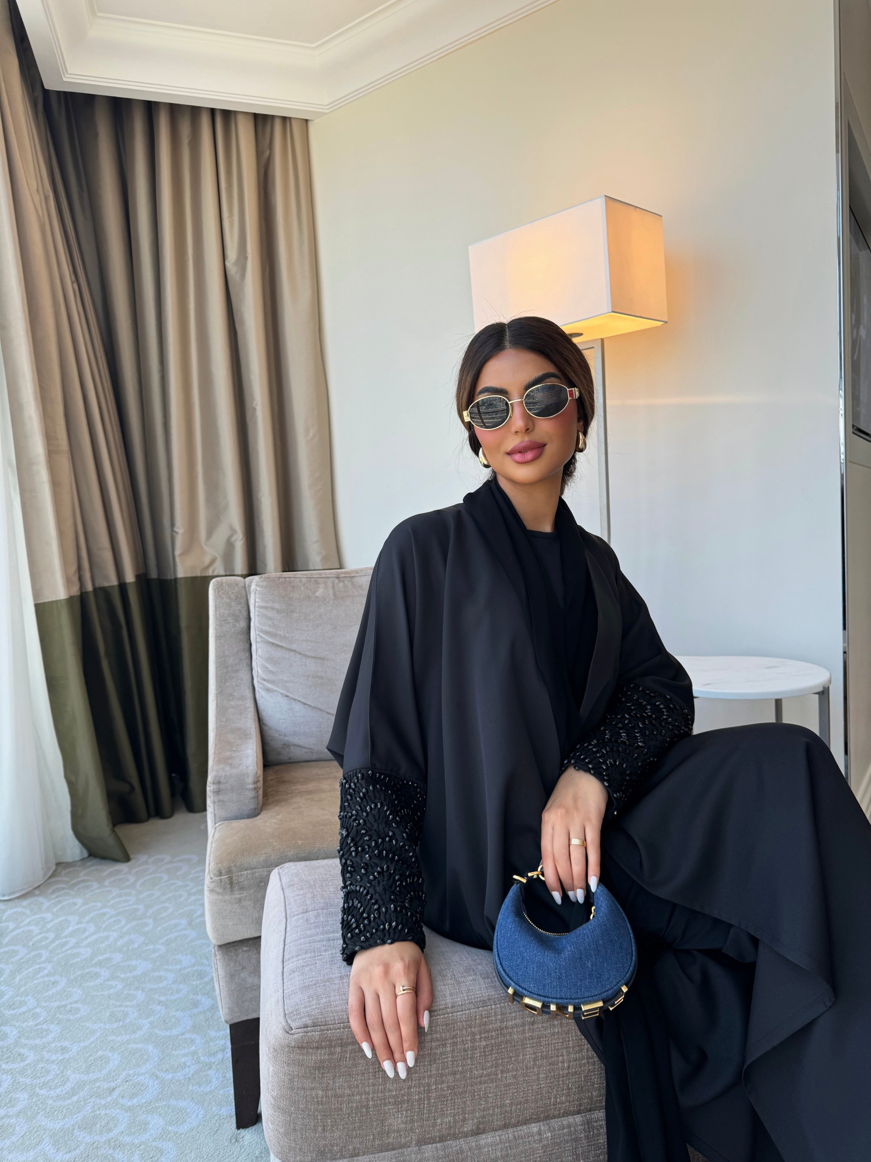 THE KEEP IT SIMPLE BLACK ABAYA #459