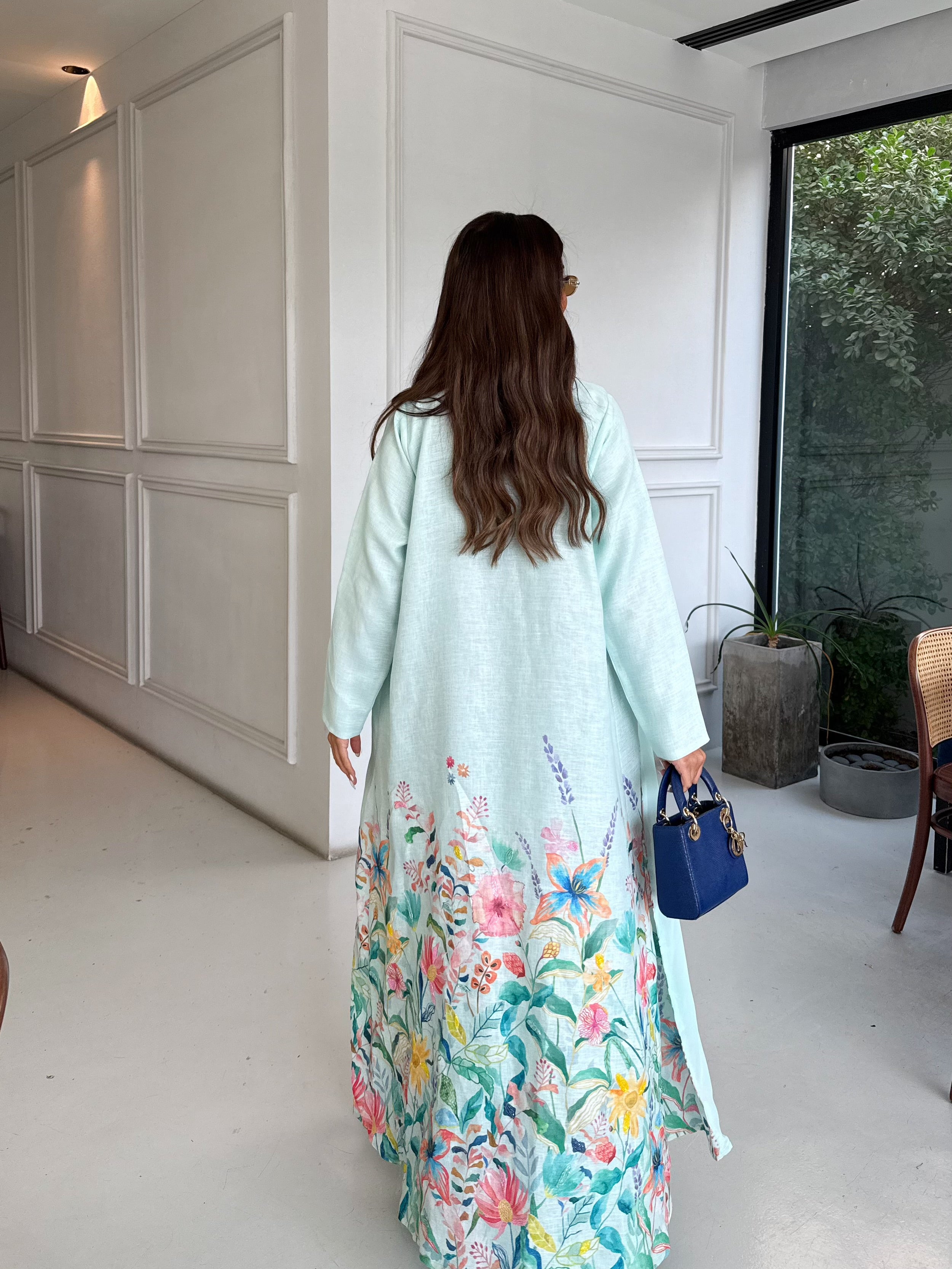 EDEN LINEN TIFFANY ABAYA #664