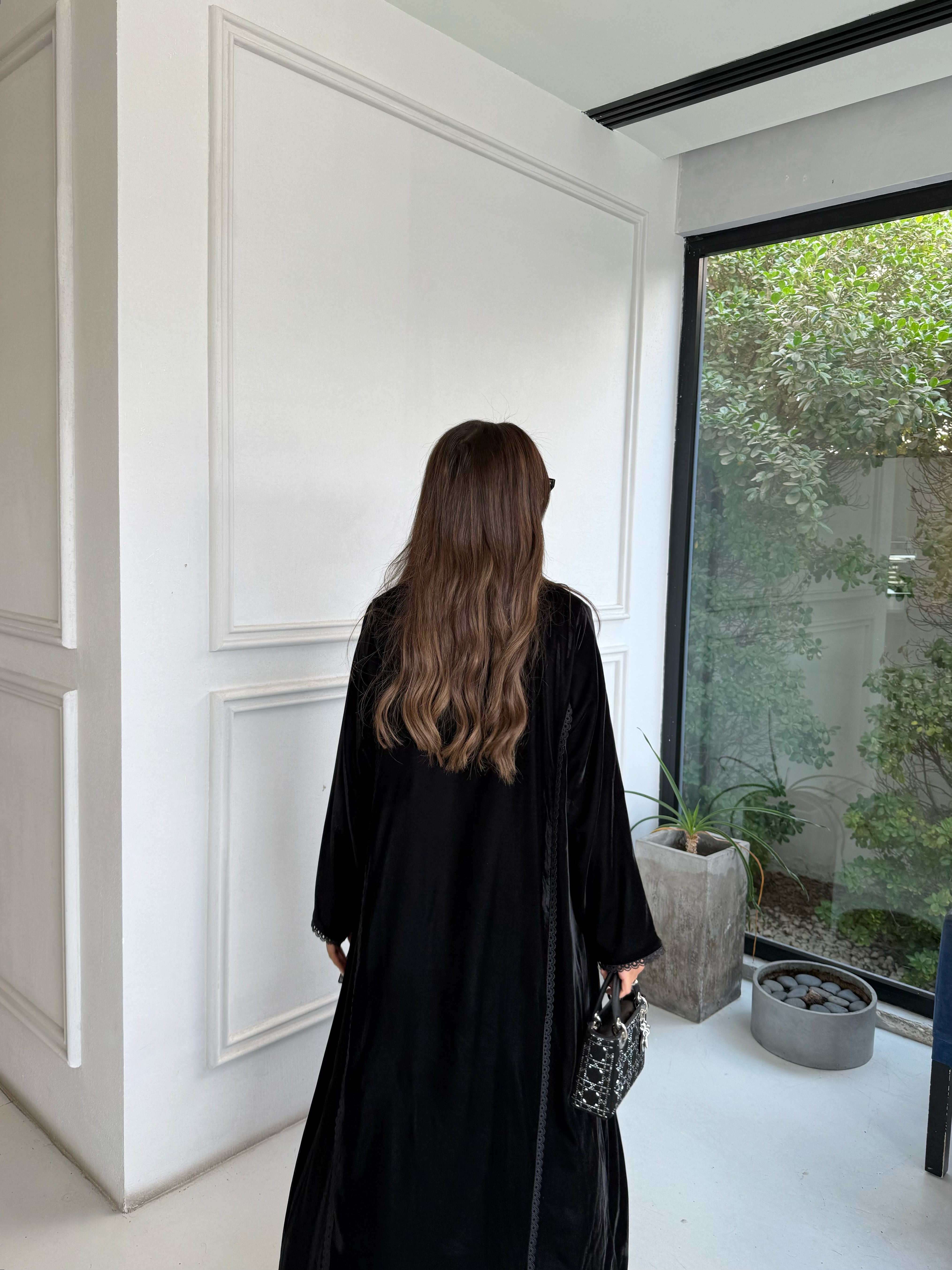 MIDNIGHT VELVET ABAYA #670