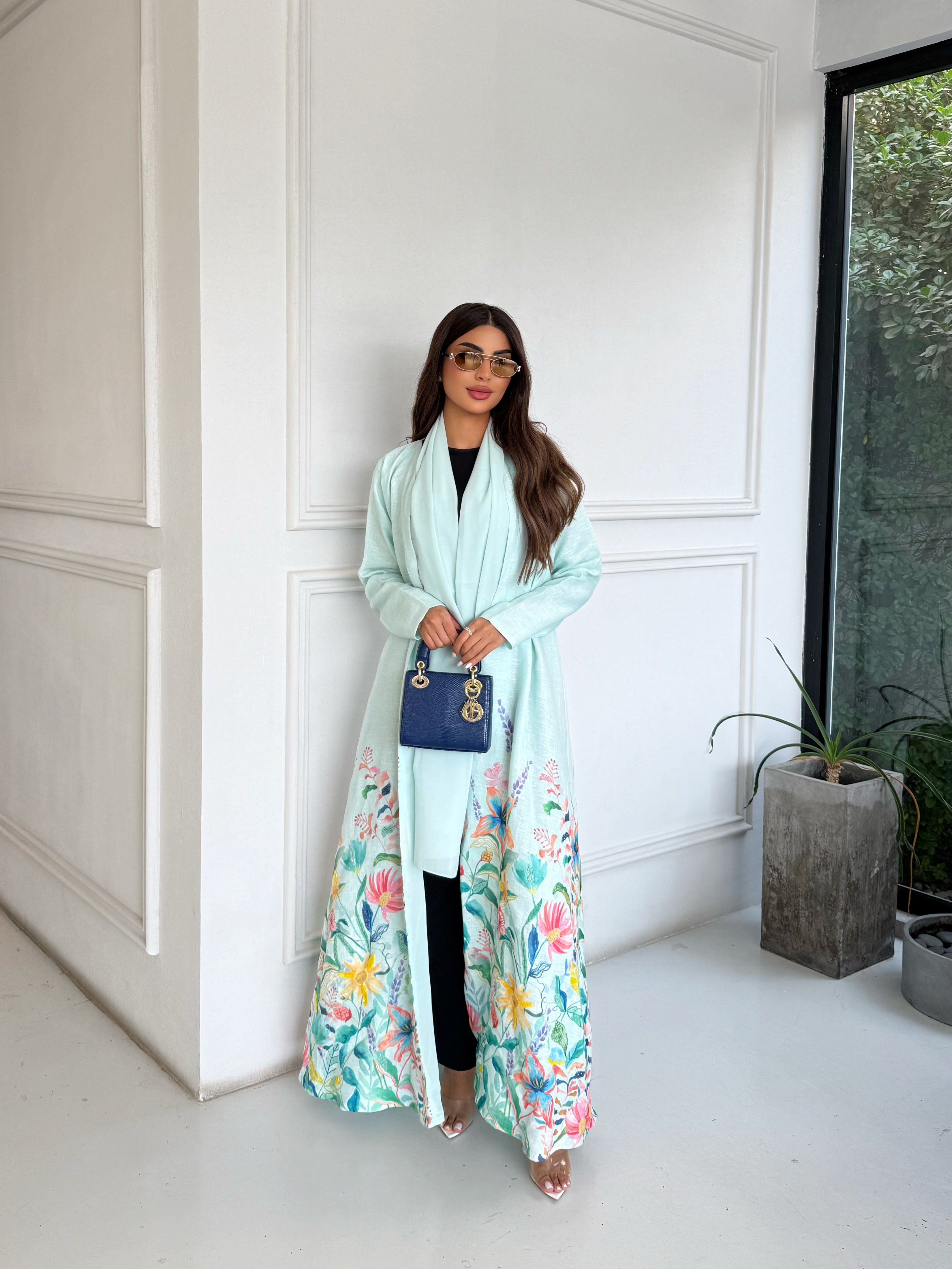 EDEN LINEN TIFFANY ABAYA #664