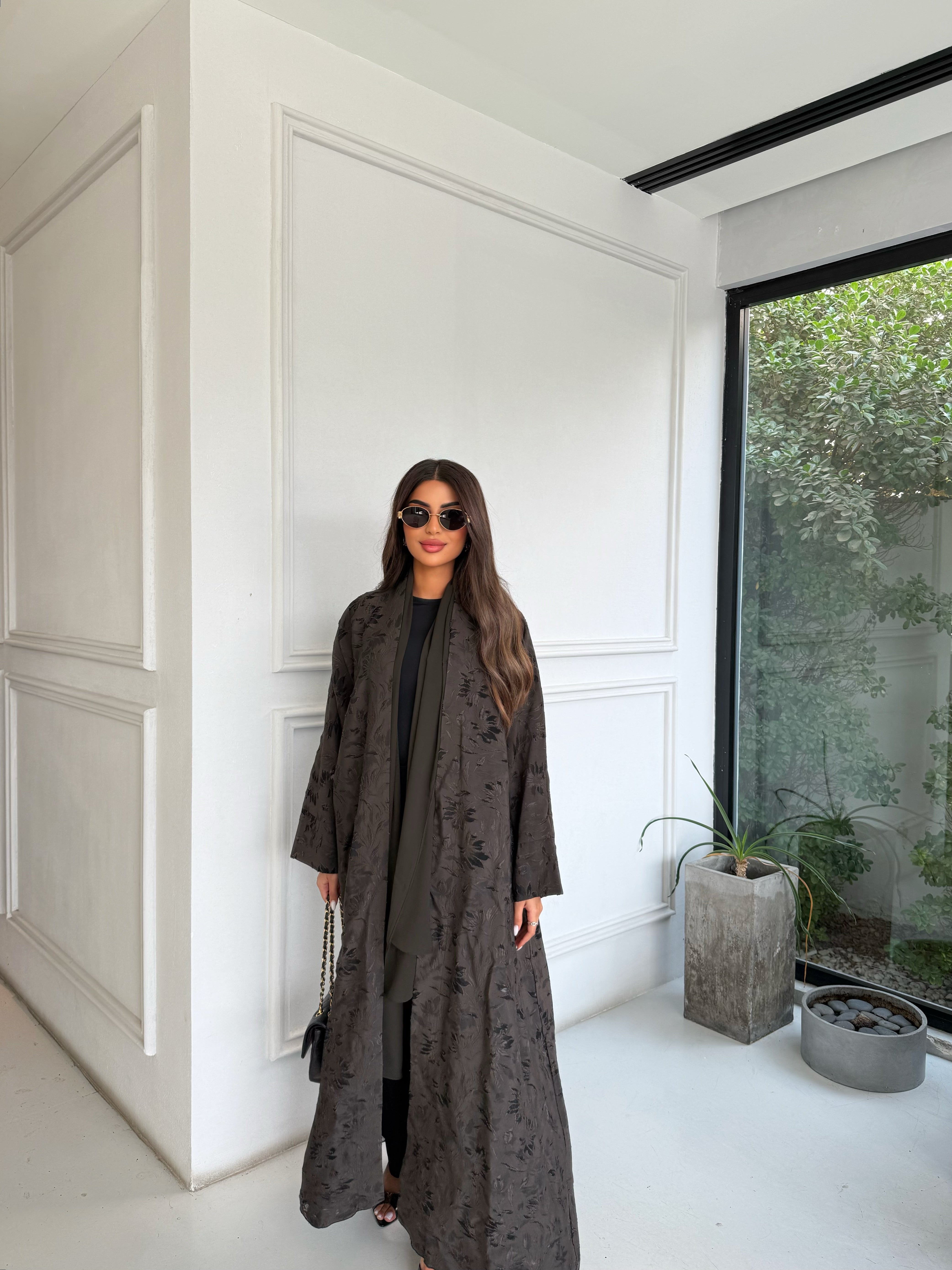 SHADOW MOSS ABAYA #665