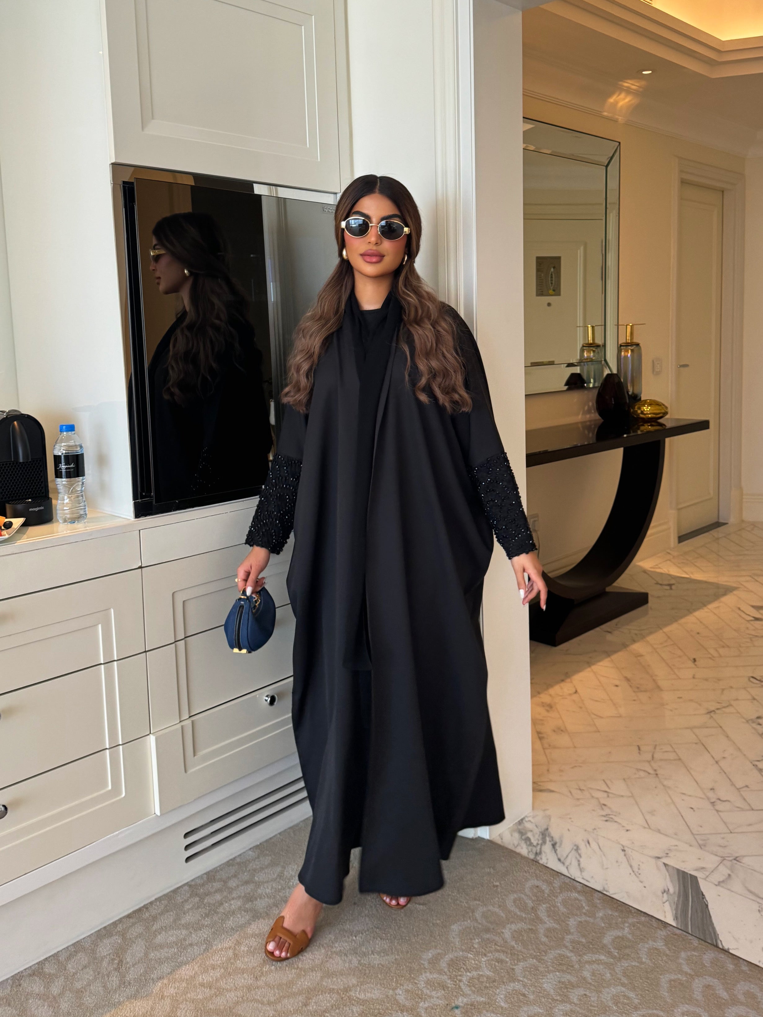 THE KEEP IT SIMPLE BLACK ABAYA #459