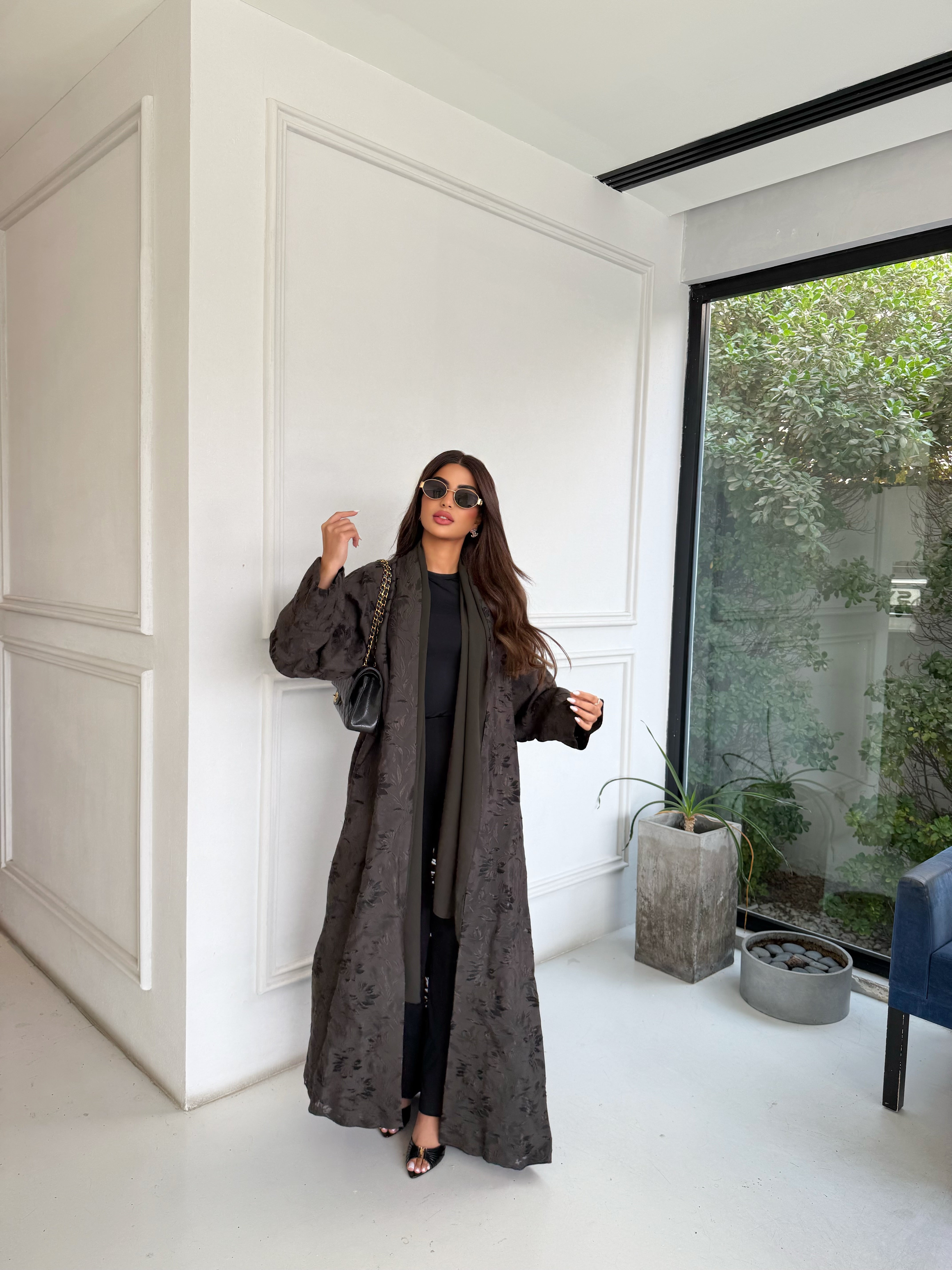 SHADOW MOSS ABAYA #665