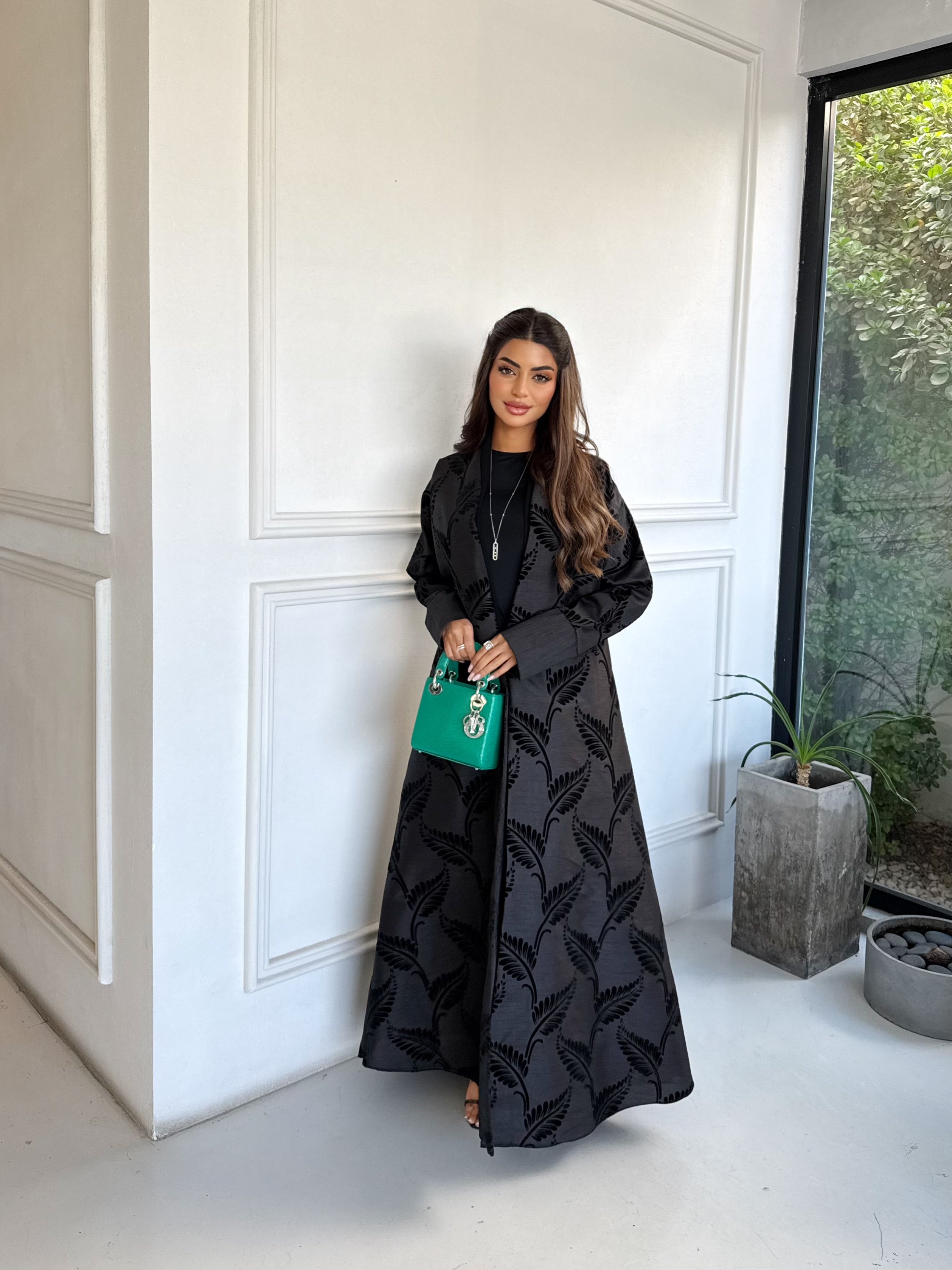 VELVET LEAVES ABAYA #662