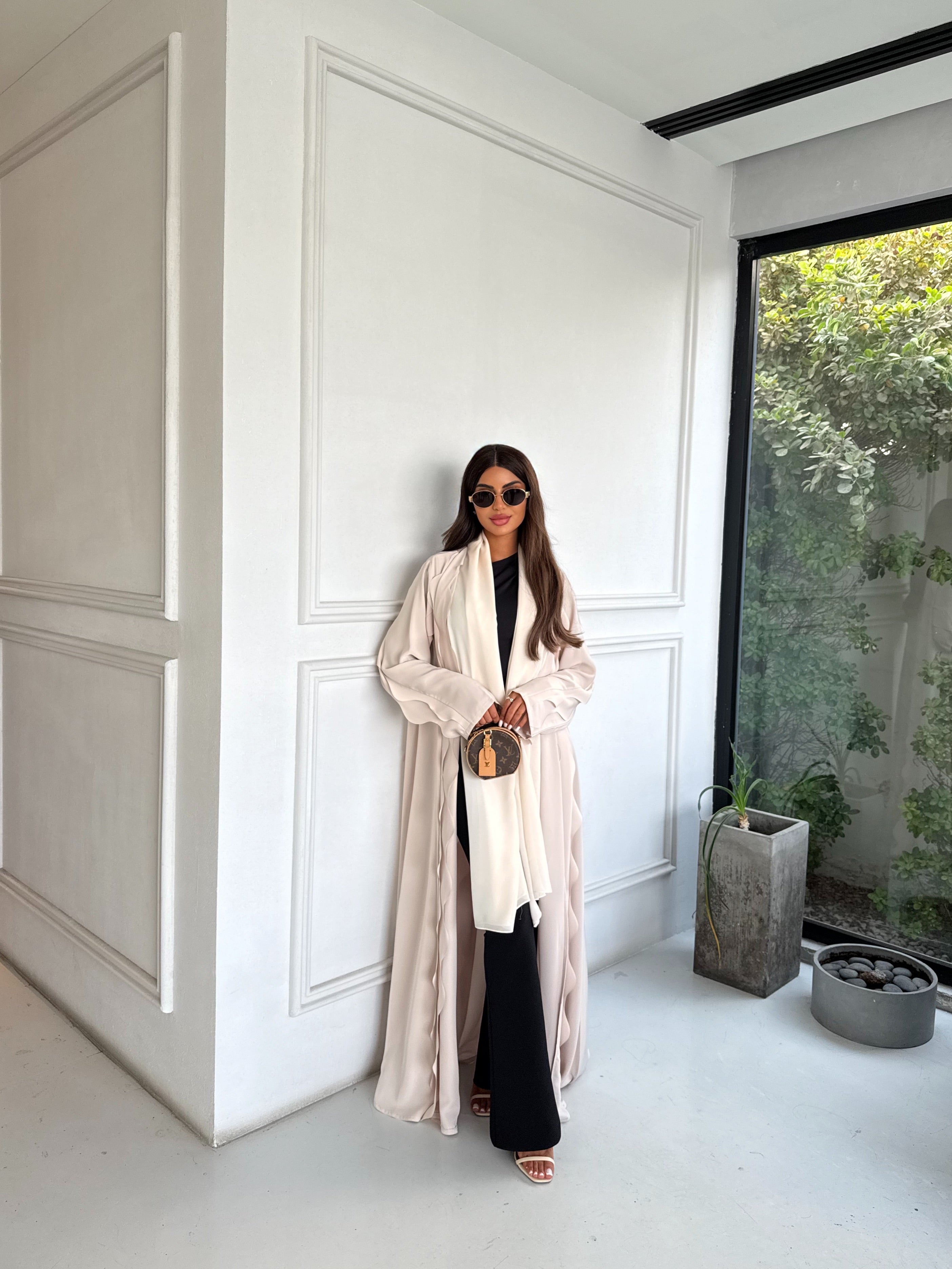 SILKEN WAVES ABAYA #652