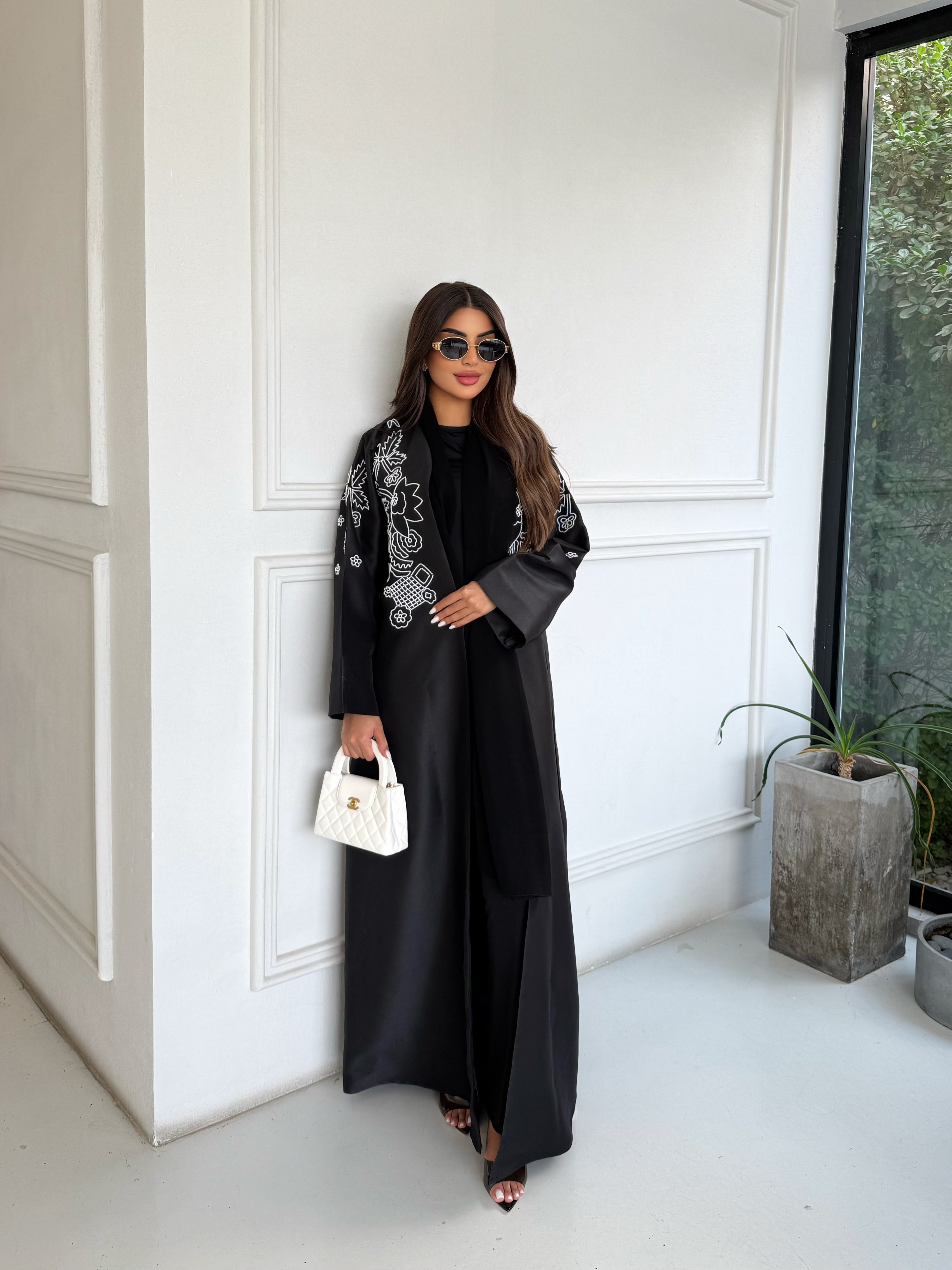 MIDNIGHT GARDEN ABAYA #667
