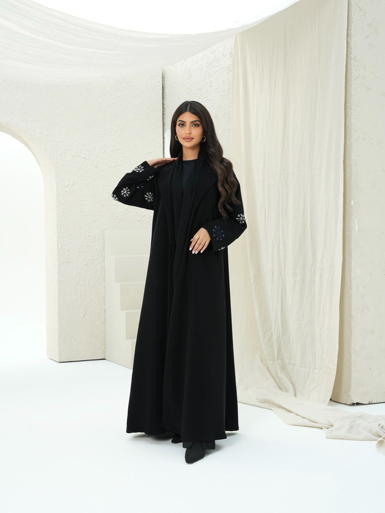 SNOWFLAKE BLAZER ABAYA #522
