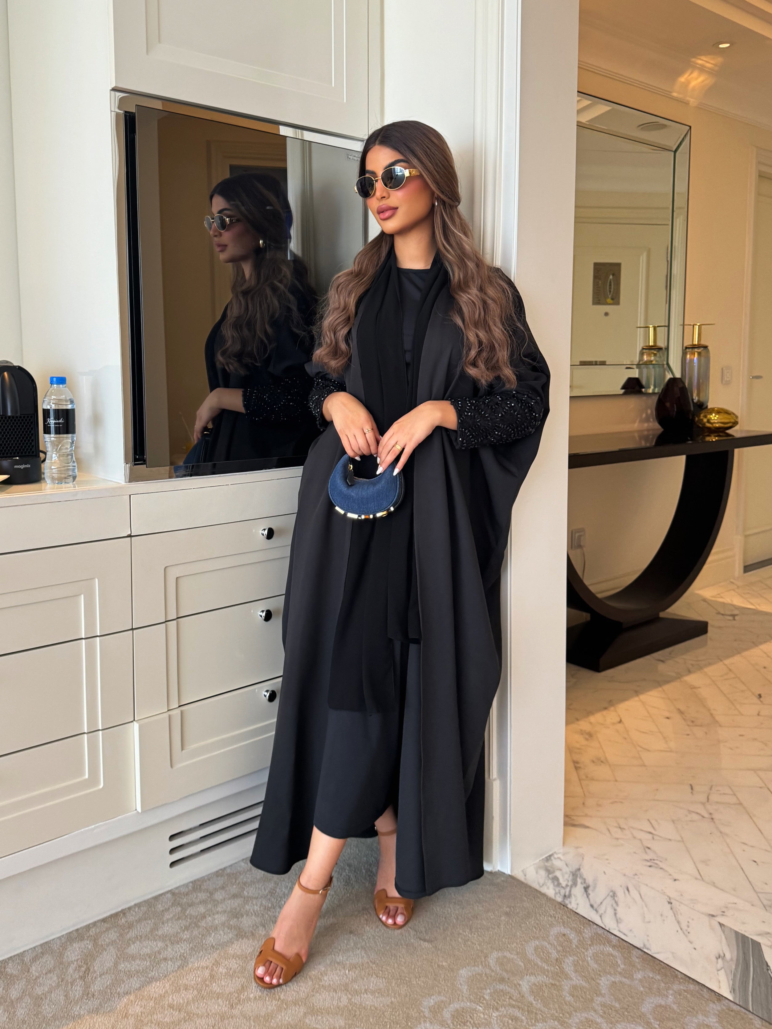 THE KEEP IT SIMPLE BLACK ABAYA #459
