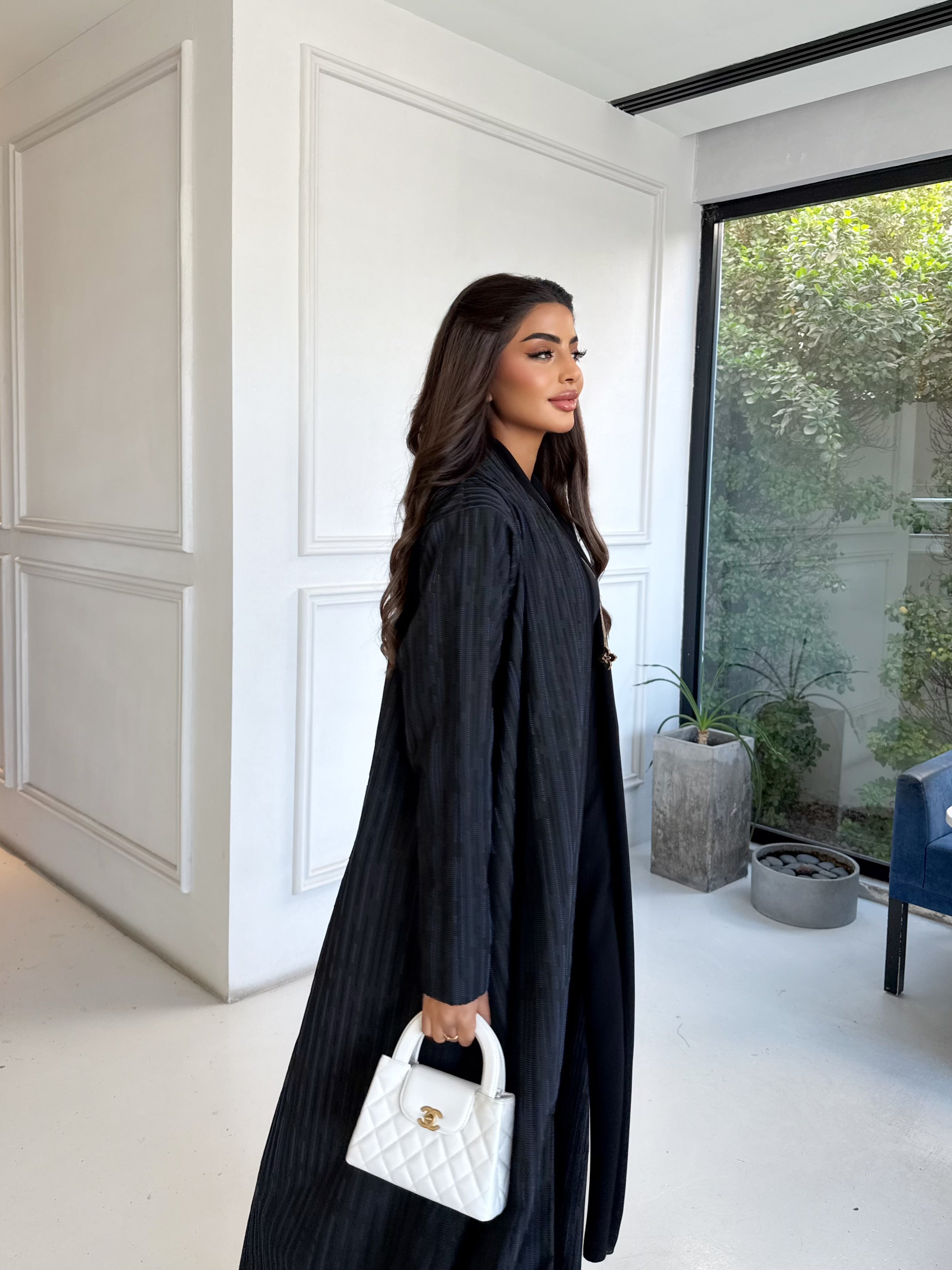 MIDNIGHT LINES ABAYA #661