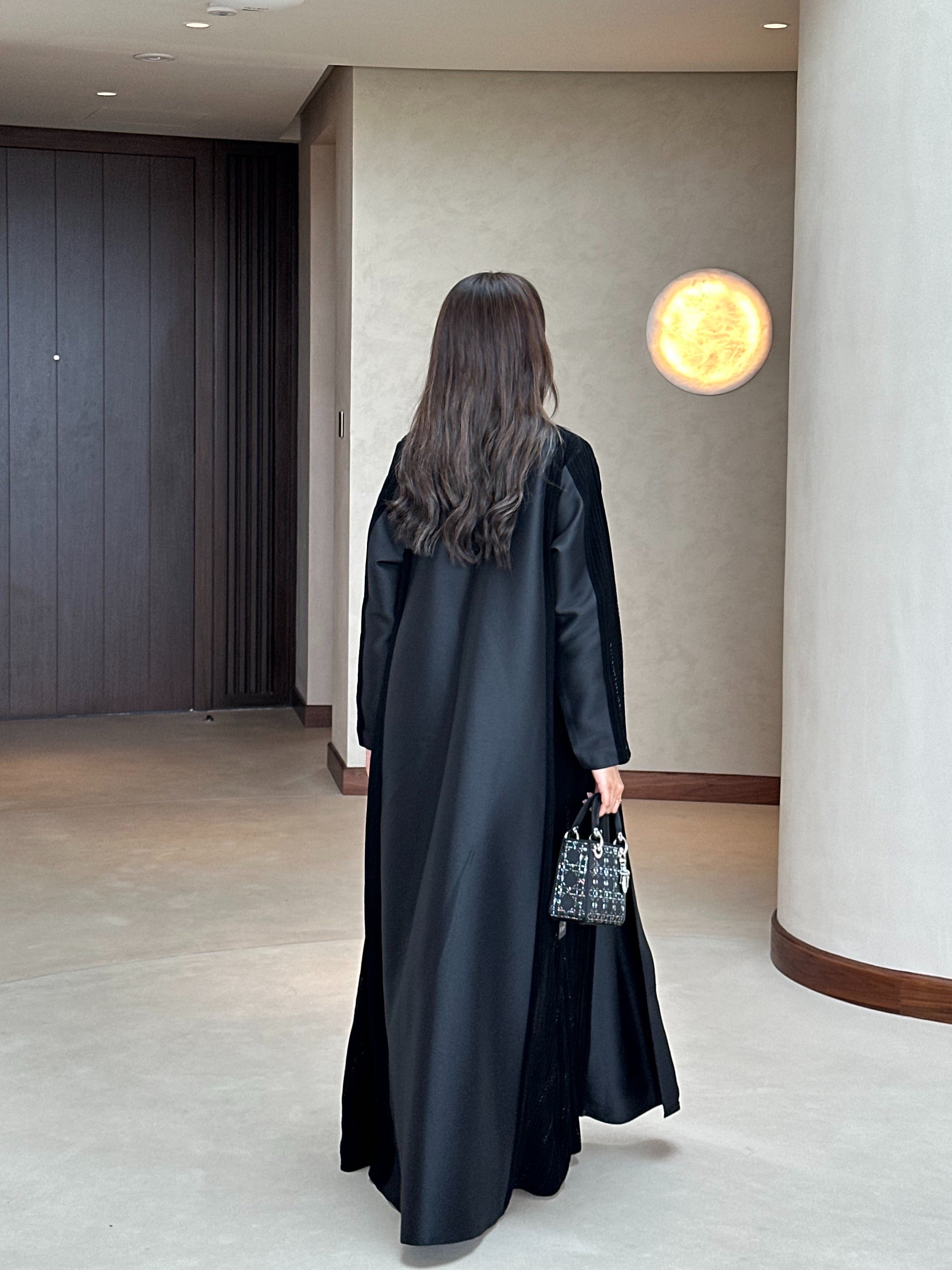ÉLITE BLACK ABAYA #595