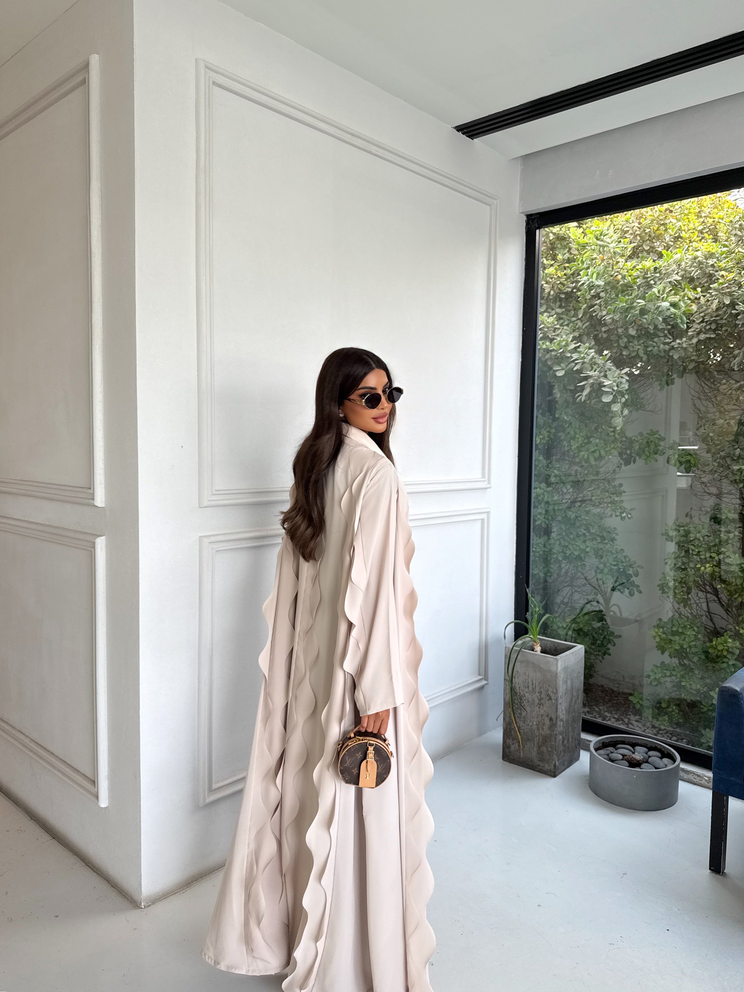 SILKEN WAVES ABAYA #652