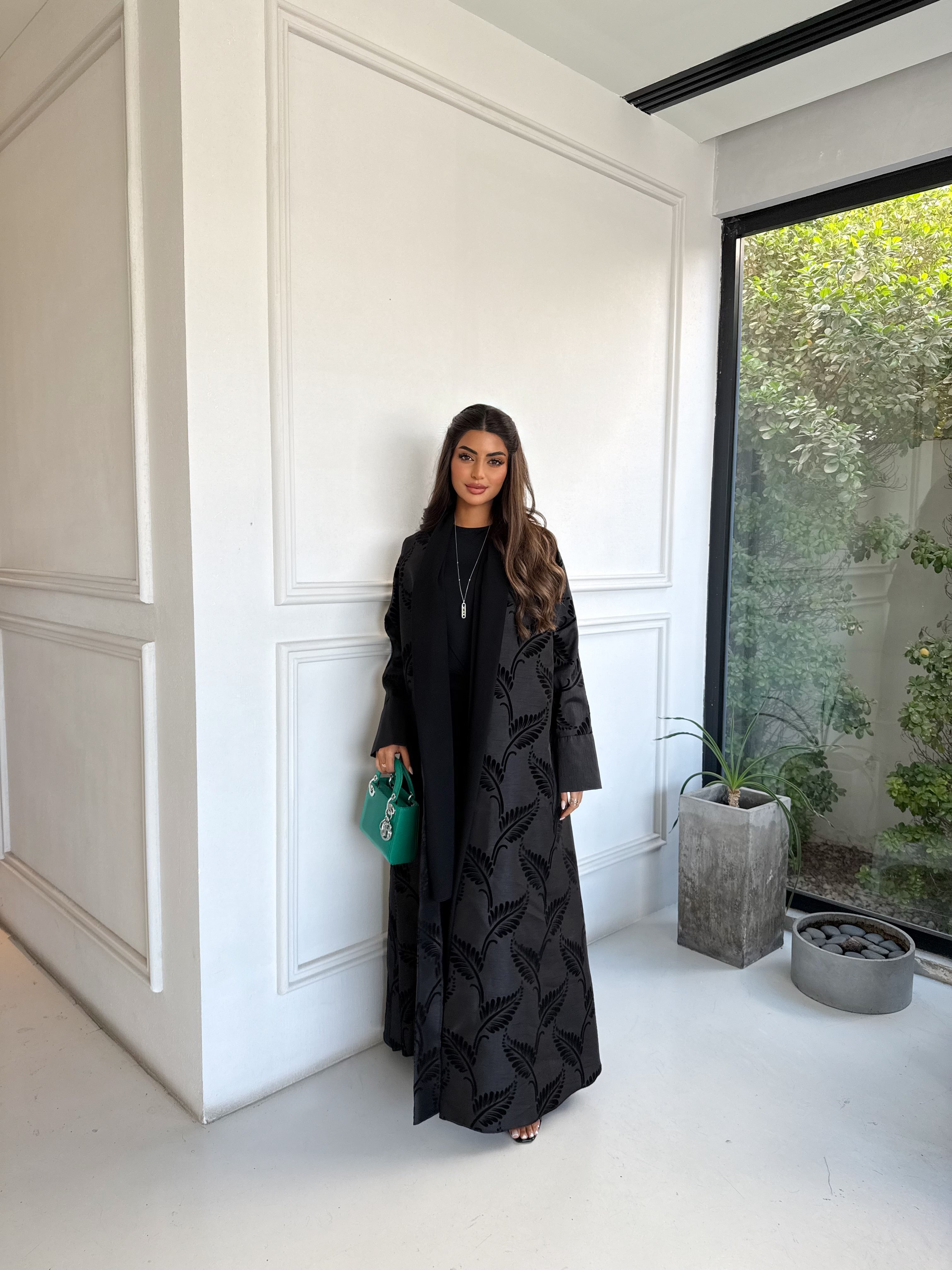 VELVET LEAVES ABAYA #662