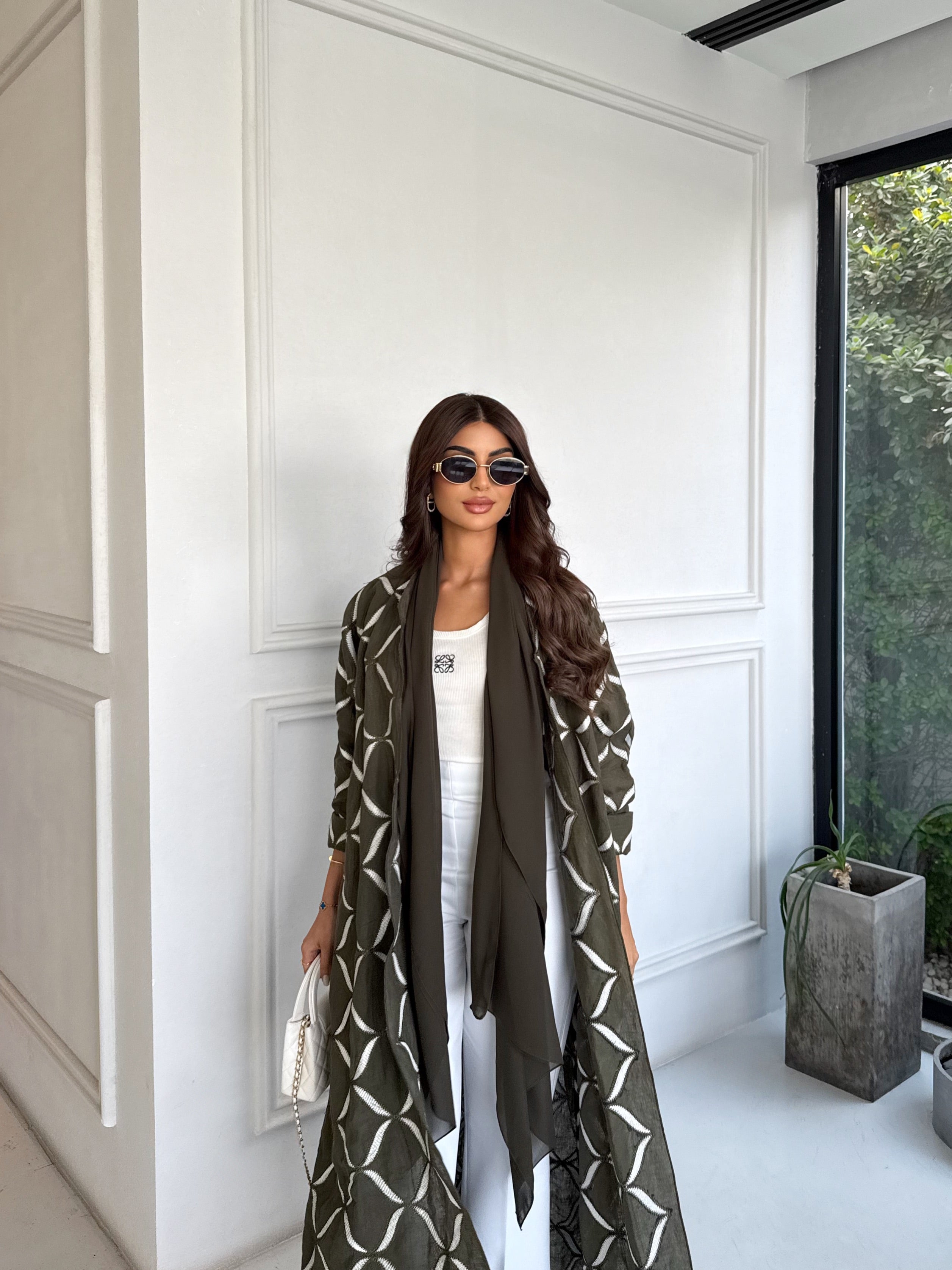 URBAN OLIVE ABAYA #642