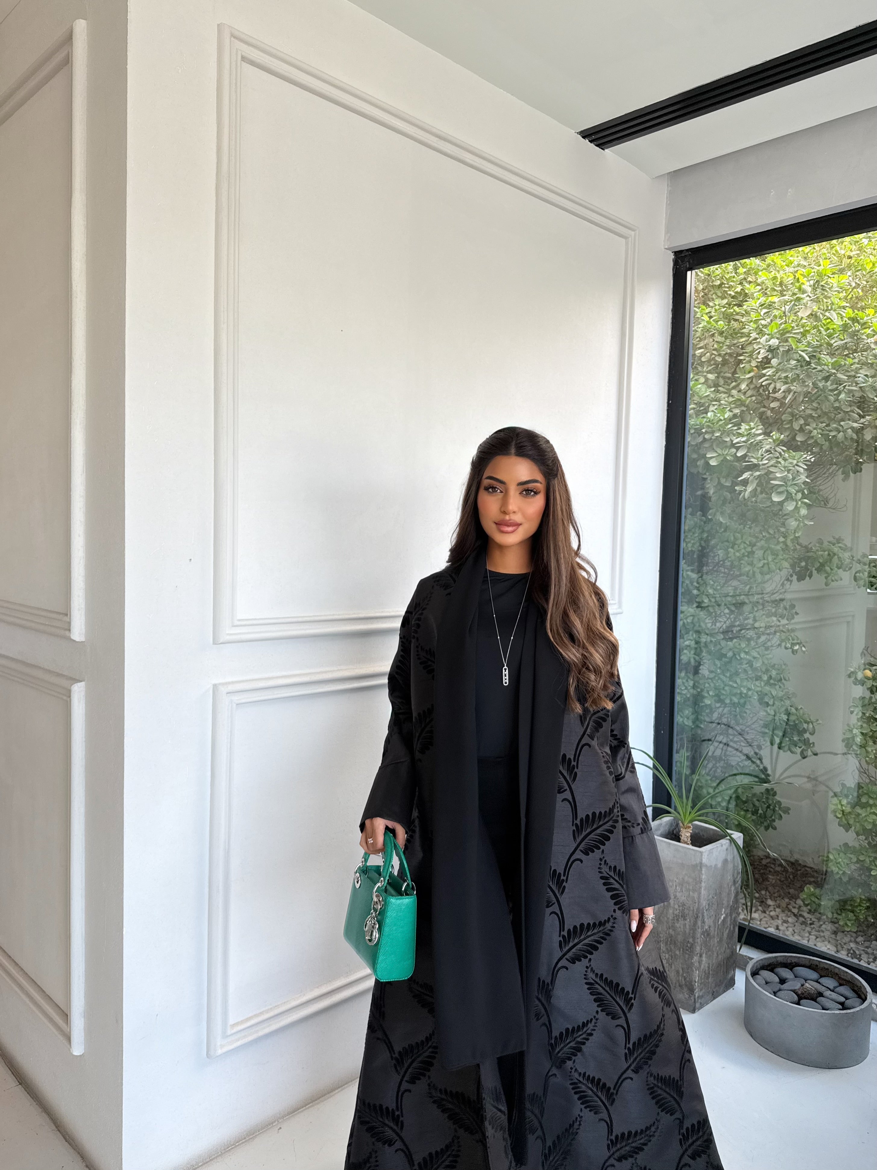 VELVET LEAVES ABAYA #662