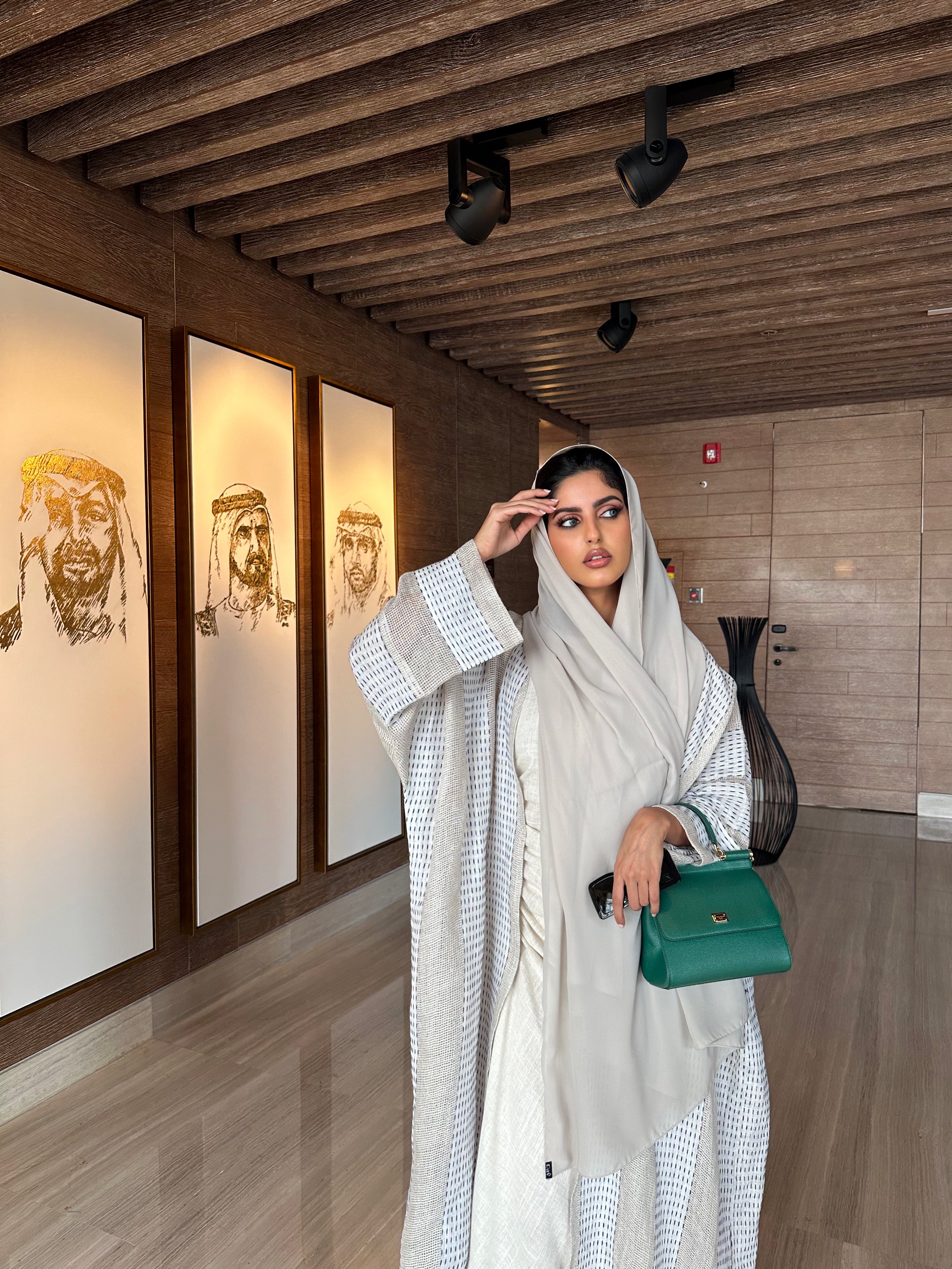 عباية كتان كاجوال #101