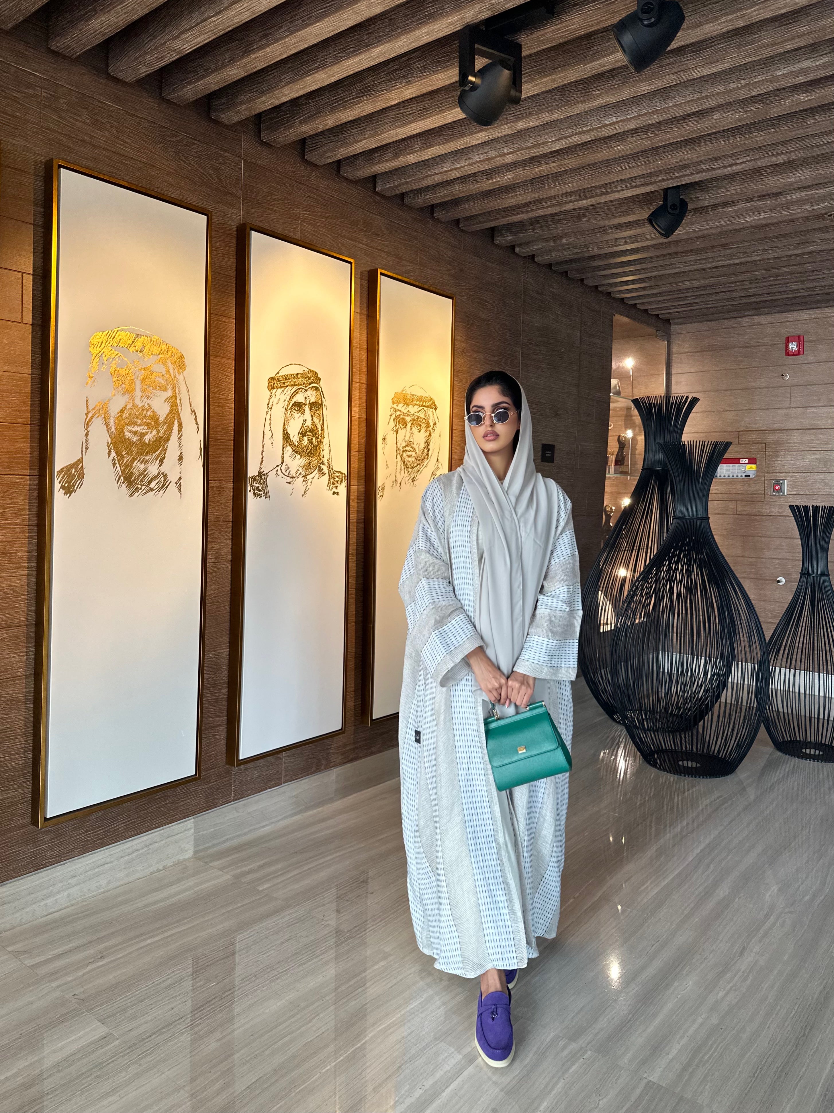 عباية كتان كاجوال #101